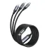 Joyroom A21 3-in-1 Fast Charging Black Cable (30W)